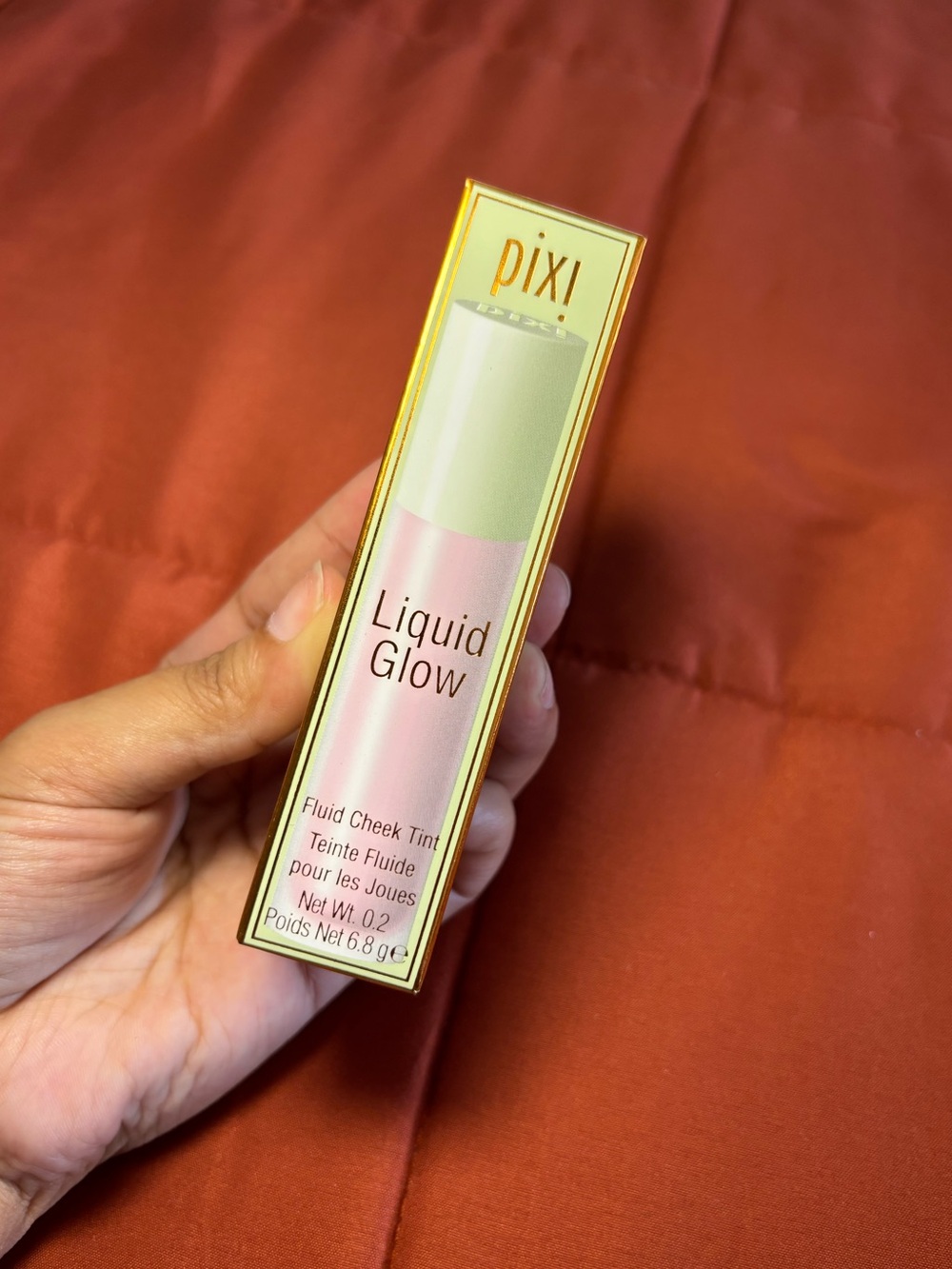 Pixi Liquid Glow Fluid Cheek Tint - Shade “Pretty” A Soft Pink Clean Girl Makeup